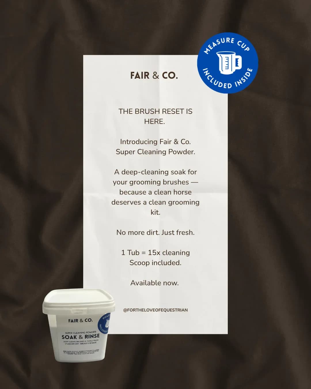 Fair&Co Soak & Rinse - Super Cleaning Powder 3